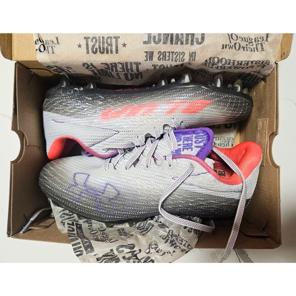 Under Armour Blur Smoke MC Football Cleats, Women's 8 NIB - Picture 2 of 6